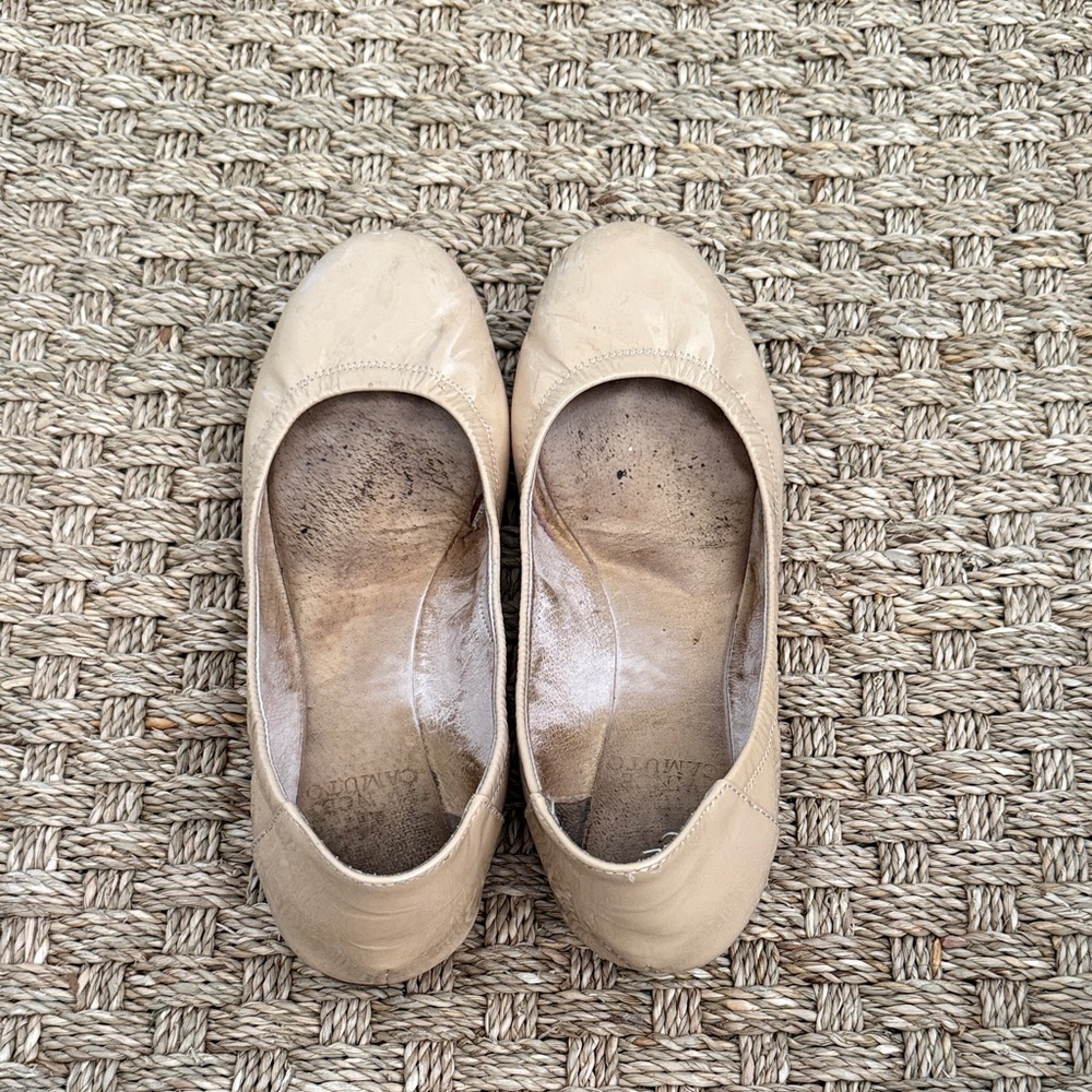 Vince Camuto Nude Ballet Flats